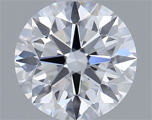 Picture of Lab Grown Diamond 1.06 Carats, Round with Ideal Cut, D Color, VVS2 Clarity and Certified by IGI