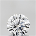 Del inventario de diamantes de laboratorio, 1.01 quilates, Redondo , Color D, claridad VVS1 y certificado IGI