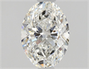 Diamante Natural 0.77 quilates, Ovalado , Color F, claridad VS1 y certificado GIA
