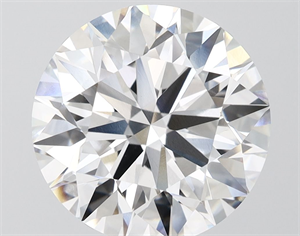 Picture of Lab Grown Diamond 6.80 Carats, Round with Ideal Cut, E Color, VVS2 Clarity and Certified by IGI