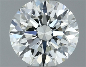 Foto Diamante Natural 0.50 quilates, Redondo , Color G, claridad VVS1 y certificado IGI de