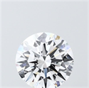 Lab Grown Diamond 1.50 Carats, Round with Excellent Cut, D Color, VVS2 Clarity and Certified by IGI