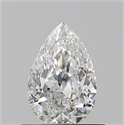 Diamante Natural 0.50 quilates, De pera , Color F, claridad VS1 y certificado GIA