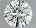 Diamante Natural 0.90 quilates, Redondo , Color E, claridad SI1 y certificado GIA