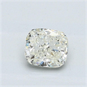 Natural Diamond 0.70 Carats, Cushion with  Cut, L Color, SI2 Clarity and Certified by GIA