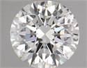Natural Diamond 0.47 Carats, Round with Excellent Cut, H Color, SI2 Clarity and Certified by IGI