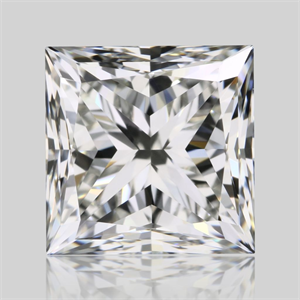 Picture of Natural Diamond 1.20 Carats, Princess with  Cut, J Color, VS1 Clarity and Certified by GIA
