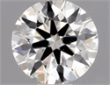Natural Diamond 0.40 Carats, Round with Excellent Cut, I Color, VS2 Clarity and Certified by GIA