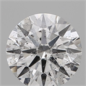 Natural Diamond 0.70 Carats, Round with Excellent Cut, E Color, I1 Clarity and Certified by GIA