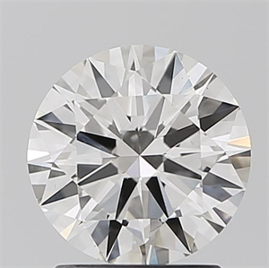 Picture of Lab Grown Diamond 1.37 Carats, Round with Excellent Cut, G Color, VS2 Clarity and Certified by IGI