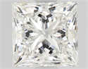Natural Diamond 0.73 Carats, Princess with  Cut, I Color, VVS1 Clarity and Certified by GIA