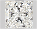 Natural Diamond 0.73 Carats, Princess with  Cut, I Color, VVS1 Clarity and Certified by GIA