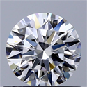 Diamante Natural 0.60 quilates, Redondo , Color F, claridad VVS1 y certificado GIA