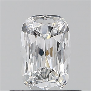 Foto Diamante Natural 0.40 quilates, Del cojín , Color D, claridad VVS2 y certificado GIA de