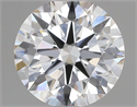 Del inventario de diamantes de laboratorio, 1.03 quilates, Redondo , Color D, claridad VVS2 y certificado IGI