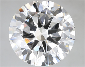 Picture of Lab Grown Diamond 7.01 Carats, Round with Excellent Cut, E Color, VVS2 Clarity and Certified by IGI