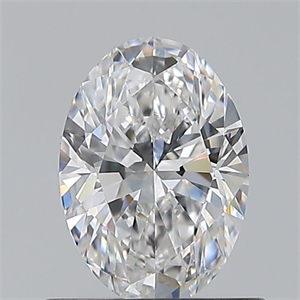 Foto Diamante Natural 0.70 quilates, Ovalado , Color E, claridad VS2 y certificado GIA de
