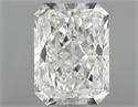 Diamante Natural 0.50 quilates, Radiante , Color H, claridad IF y certificado GIA