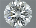 Natural Diamond 0.70 Carats, Round with Excellent Cut, I Color, SI1 Clarity and Certified by IGI