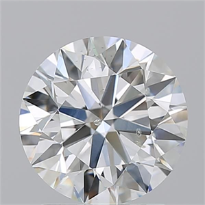 Foto Diamante Natural 2.01 quilates, Redondo , Color I, claridad SI2 y certificado GIA de