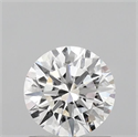 Lab Grown Diamond 1.03 Carats, Round with Ideal Cut, D Color, VS1 Clarity and Certified by IGI