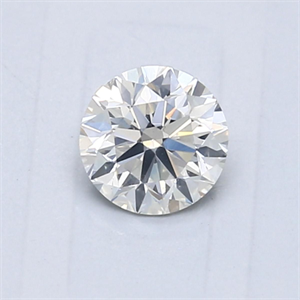 Picture of Natural Diamond 0.63 Carats, Round with Very Good Cut, G Color, SI2 Clarity and Certified by GIA