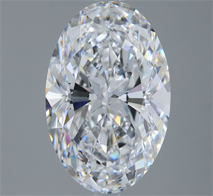 Foto Diamante Natural 5.02 quilates, Ovalado , Color D, claridad VS1 y certificado GIA de