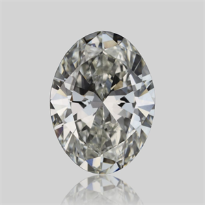 Picture of Natural Diamond 0.40 Carats, Oval with  Cut, H Color, IF Clarity and Certified by GIA