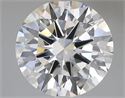 Del inventario de diamantes de laboratorio, 4.03 quilates, Redondo , Color F, claridad VVS2 y certificado IGI
