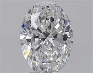Foto Diamante Natural 2.50 quilates, Ovalado , Color E, claridad VS2 y certificado GIA de