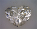 Diamante Natural 1.50 quilates, Corazón , Color J, claridad SI2 y certificado GIA