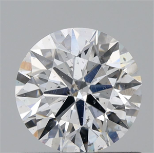 Foto Diamante Natural 0.80 quilates, Redondo , Color F, claridad SI2 y certificado GIA de