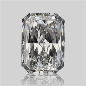 Picture of Natural Diamond 0.70 Carats, Radiant with  Cut, F Color, VS2 Clarity and Certified by GIA