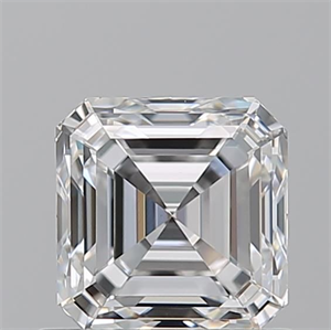 Picture of Natural Diamond 0.90 Carats, Asscher with  Cut, F Color, VVS2 Clarity and Certified by GIA