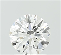 Del inventario de diamantes de laboratorio, 1.03 quilates, Redondo , Color D, claridad VVS2 y certificado IGI
