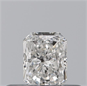 Diamante Natural 0.23 quilates, Radiante , Color E, claridad VVS1 y certificado GIA