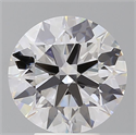 Lab Grown Diamond 4.58 Carats, Round with Ideal Cut, E Color, VS1 Clarity and Certified by IGI