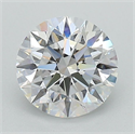 Lab Grown Diamond 1.34 Carats, Round with Ideal Cut, D Color, VS2 Clarity and Certified by IGI