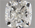 Natural Diamond 1.00 Carats, Cushion with  Cut, K Color, SI2 Clarity and Certified by GIA