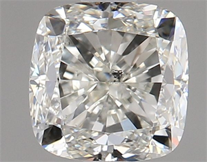 Foto Diamante Natural 1.00 quilates, Del cojín , Color K, claridad SI2 y certificado GIA de