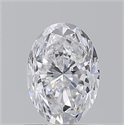 Diamante Natural 1.01 quilates, Ovalado , Color D, claridad SI1 y certificado GIA