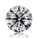Natural Diamond 0.71 Carats, Round with Very Good Cut, H Color, VS1 Clarity and Certified by GIA