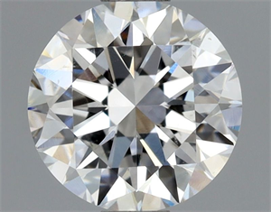 Picture of Natural Diamond 0.80 Carats, Round with Excellent Cut, E Color, SI1 Clarity and Certified by GIA