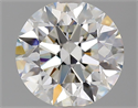 Diamante Natural 2.13 quilates, Redondo , Color I, claridad IF y certificado GIA