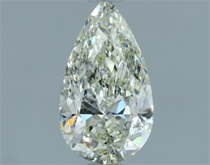 Picture of Natural Diamond 1.01 Carats, Pear with  Cut, I Color, SI2 Clarity and Certified by IGI