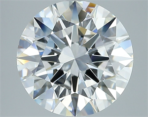 Picture of Natural Diamond 4.02 Carats, Round with Excellent Cut, G Color, VS1 Clarity and Certified by GIA