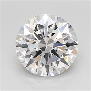 Picture of Lab Grown Diamond 2.02 Carats, Round with Excellent Cut, D Color, VVS2 Clarity and Certified by IGI