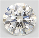 Natural Diamond 0.91 Carats, Round with Excellent Cut, I Color, VVS2 Clarity and Certified by GIA