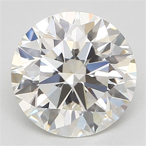 Picture of Natural Diamond 0.91 Carats, Round with Excellent Cut, I Color, VVS2 Clarity and Certified by GIA