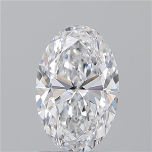 Picture of Natural Diamond 1.20 Carats, Oval with  Cut, D Color, VVS2 Clarity and Certified by GIA